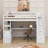 Twin Size Loft Bed With Desk And Shelves-818878289-818878290