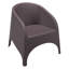 Chaise longue d'extérieur en osier Tomosuke-20361536