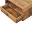45cm W Solid Wood Bedside Table