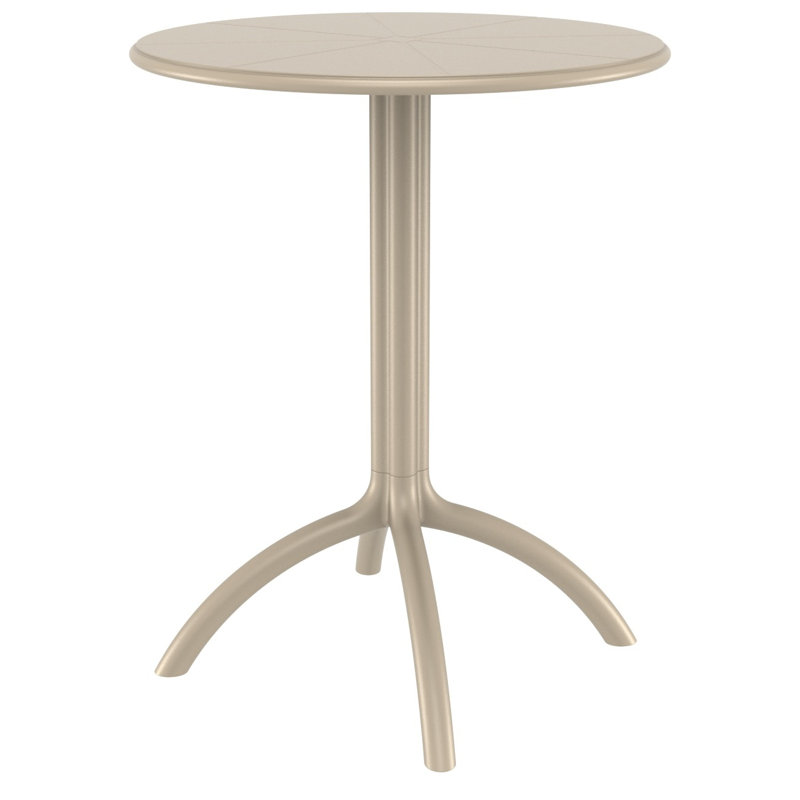 Jacinta 2 - Person 23.6" Bistro Set, Taupe