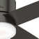 54" Advocate 4 - Blade LED Smart Flush Mount Ceiling Fan with Remote Control and Light Kit Included