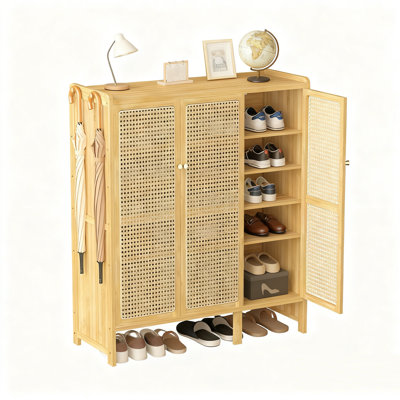 20 Pair Shoe Storage Cabinet