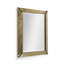 JC Modern Rectangle Brass + Aluminum + Beech Mirror