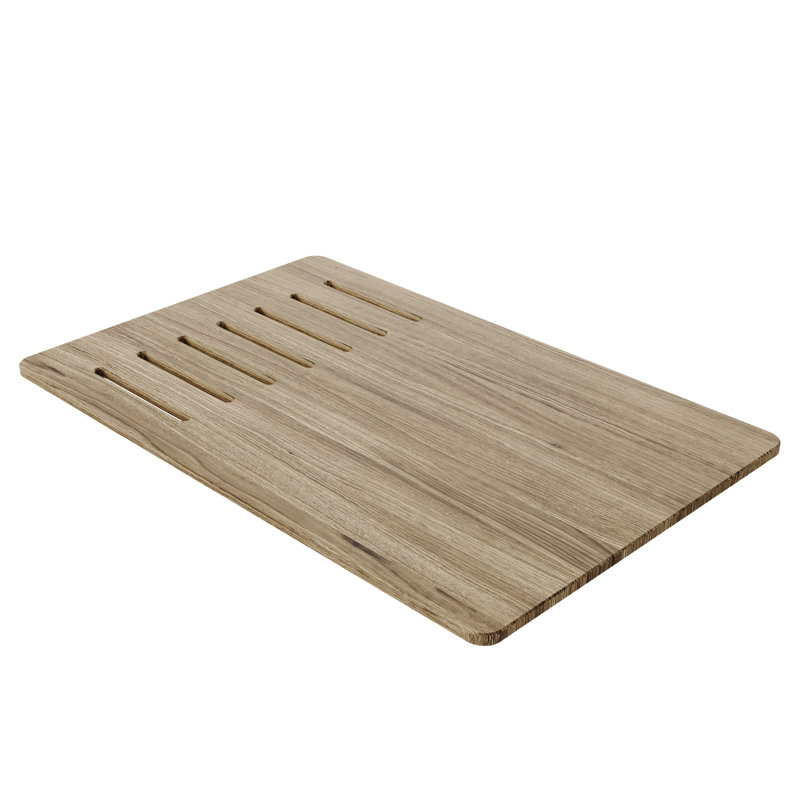 Modern Light Brown Wood Veneer Rectangular Cutting Board