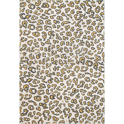 Tapis jaune Mariska