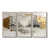 Toile naturelle avec cadre flottant