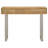 Harmony Natural And Silver 2-Drawer Console Table