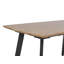 Accie Extendable Metal Base Dining Table