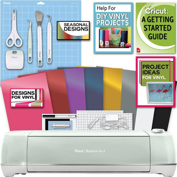 Cricut: 11 Books In 1: The Best Cricut Explore Air 2 Guide. Discover All  The Accessories, The 300+ Materials, And Numerous Tip (Paperback)