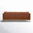 Nels 81.5'' Genuine Leather Square Arm Sofa