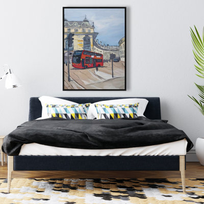 Piccadilly Circus Of London Print On Canvas
