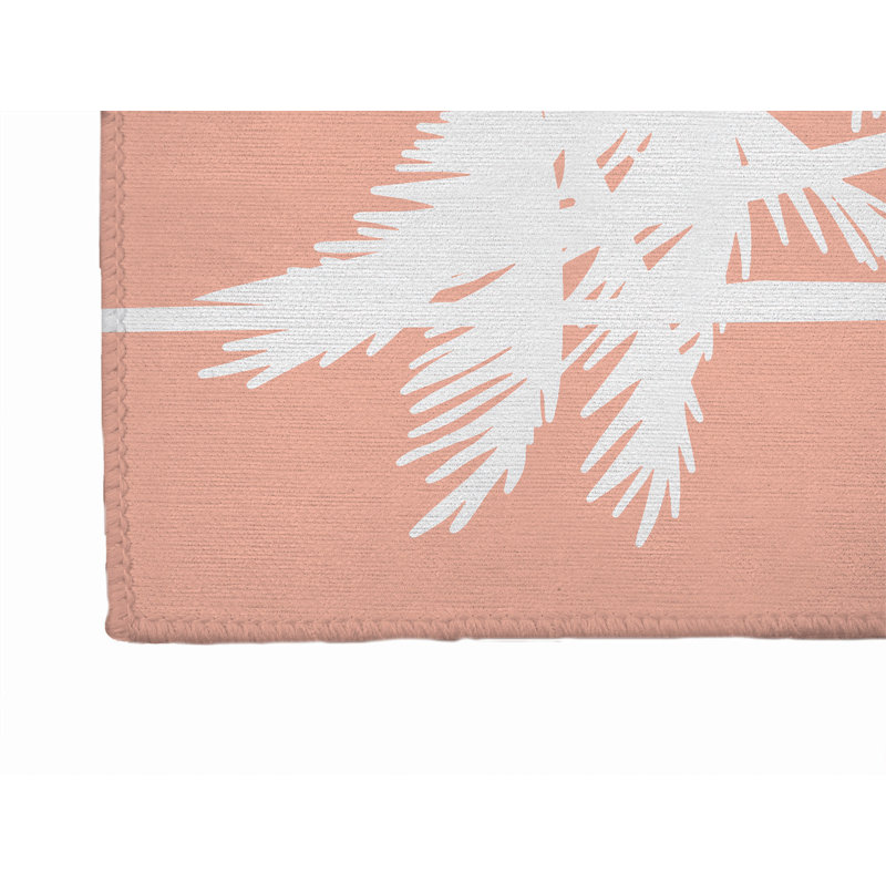 Palm Outdoor Rug, Runner 2'6" x 8'