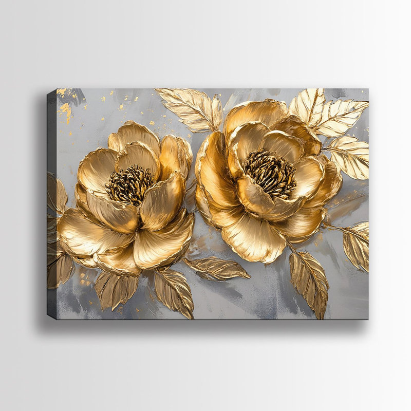 Peinture décorative sur toile, 27.6" H x 39.4" W