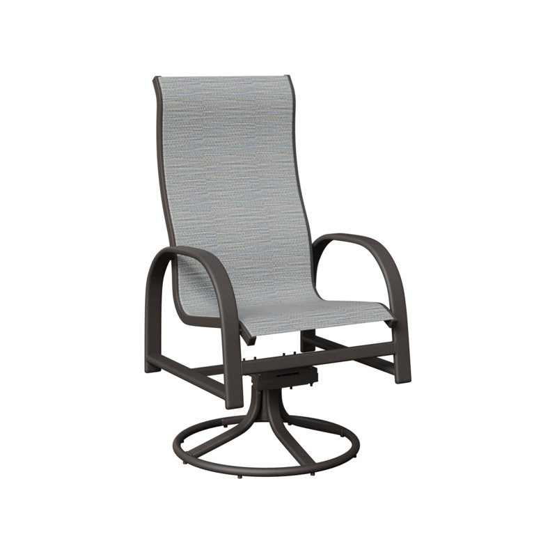 Chaise berçante berçante berçante Berlin, Canne des Caraïbes, Graphite moucheté