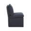 Chaise d'appoint rembourrée à roulettes Alayaa-99840923