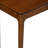 NTC Mingle 47-Inch Console Table, Modern Solid Wood Entryway Table with Hidden Drawer, Waterproof & Heat Resistant, Narrow Table for Hallway, Living Room & Foyer, Dark Walnut-1018209891