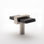 2” Length Rectangle Knob