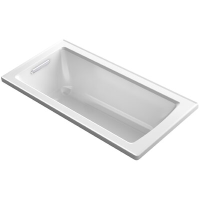 Archer Drop-In Bath with Bask Heated Surface and Reversible Drain -  Kohler, K-1946-W1-0