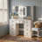 Anietra 9-Drawer Vanity With 3-Mirror
