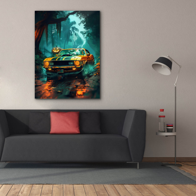 «Classic Scare Tactics» par r3darch0n, art mural sur toile, H 54 po x l 40 po x P 1,5 po
