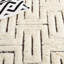 Tapis géométrique en laine / coton noué à la main Raeleigh-1408915519