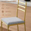 Counter Stool with Metal Frame