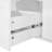 Rolling Kitchen Island With Storage, Kitchen Cart With Rubber Wood Top, 3 Drawer, 2 Slide-Out Shelf And Internal Storage Rack, Kitchen Island On Wheels With Spice Rack & Tower Rack, White-529686055