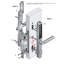 Verrou mince D14 5-en-1 WiFi