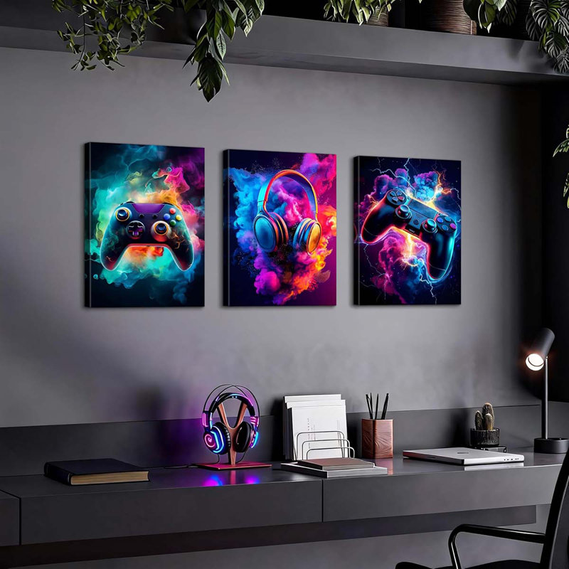 3 Piece Wrapped Canvas Print