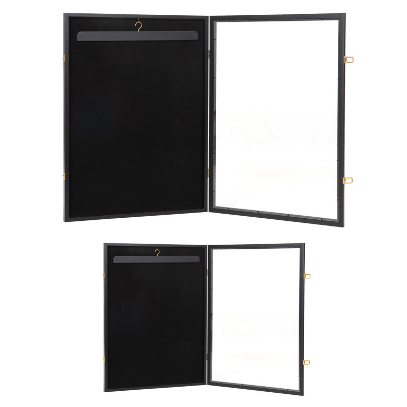 Cadre de présentation en jersey avec cadre encadré et boîte à souvenirs, 2 pack