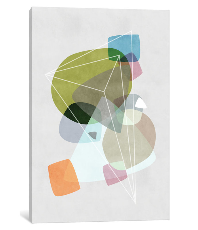 « graphic cxix », impression sur toile, H 60 po x l 40po x P 1,5 po