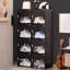 Acrylic Figurine Display Case (35cm) - Black | Sleek Modern Dust-Proof Design