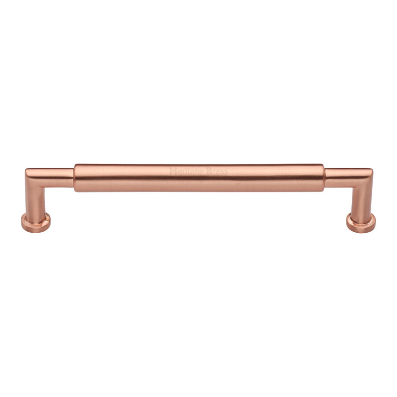 Heritage Brass Heritage Cabinet Pull Bauhaus Round Design, 217cm L x 13cm W, Antique Brass