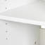 Armoire de rangement murale empilable, armoire d'appoint, armoire blanche, armoire de rangement blanche, rangement mural, armoire d'appoint 3 portes