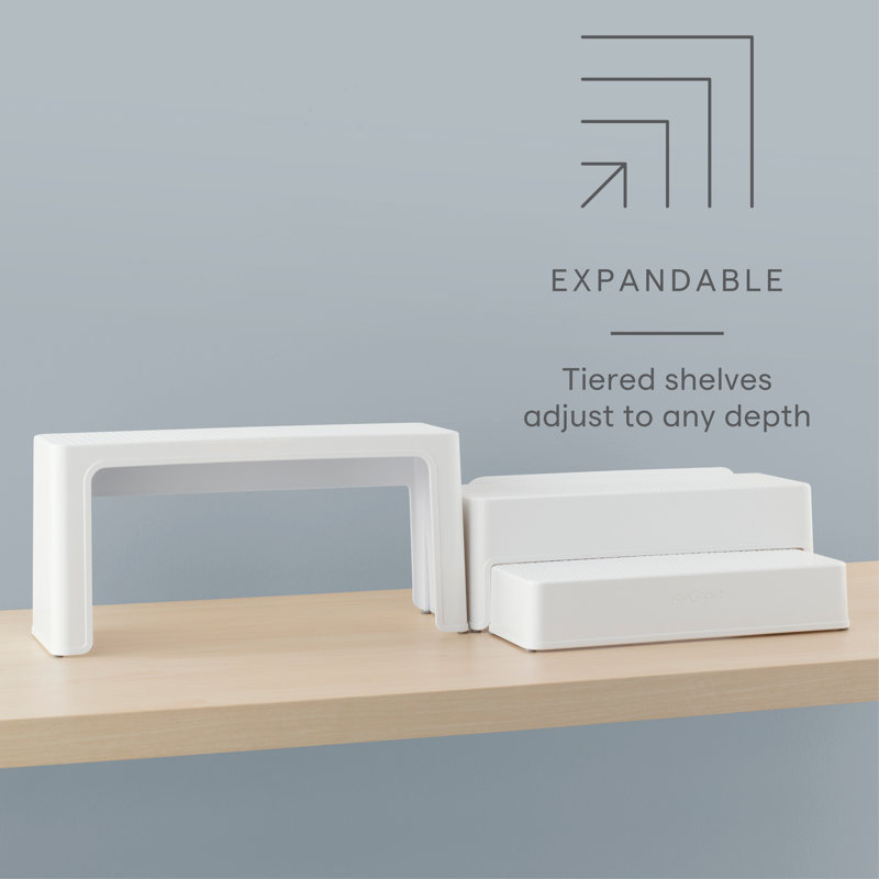 Pantry Organizers YouCopia® ShelfSteps™ Can Organizer 3-Shelf Tiered Organizer
