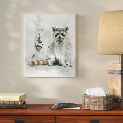 " Raccoon And Baby "