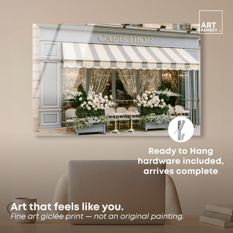 Décoration florale florale III, H 20 po x l 30 po, High Gloss Acrylic Print