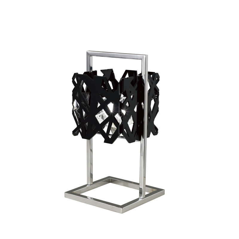 Waloo Metal Novelty Lamp, Black
