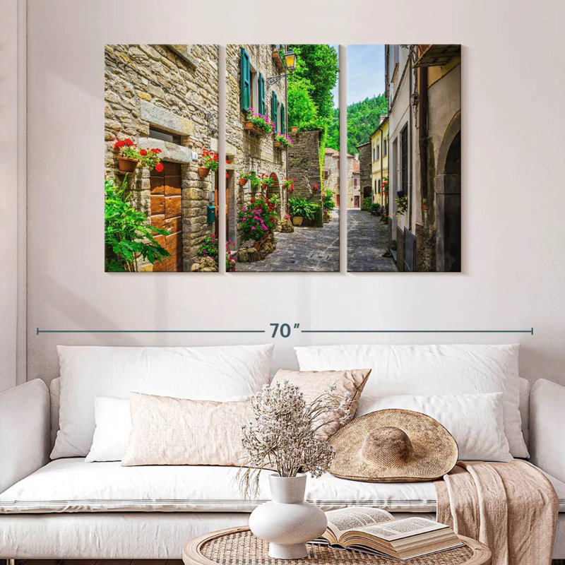 Kavia Tuscan Town Street, H 32 po x l 50 po