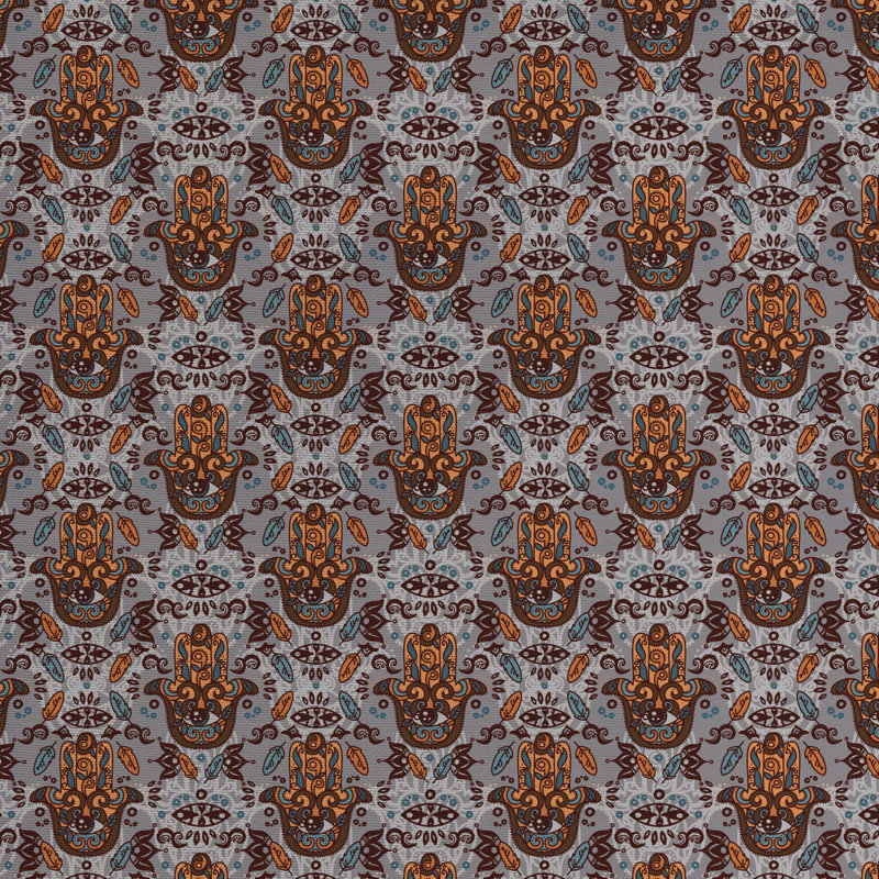 Tissu de l’oeil malveillant, l 58 po x L 180 po
