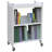 37.25'' H x 26'' W File Cart with Wheels
