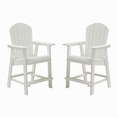 Ensemble de 2 chaises de bar avec accoudoirs