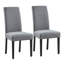 Chaises de salle à manger capitonnées Parsons-1862895768