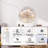 23" Farmhouse Fan Wall Mounted Fan with Light Kit and Remote