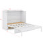 Lit escamotable double avec tiroirs-1015218471