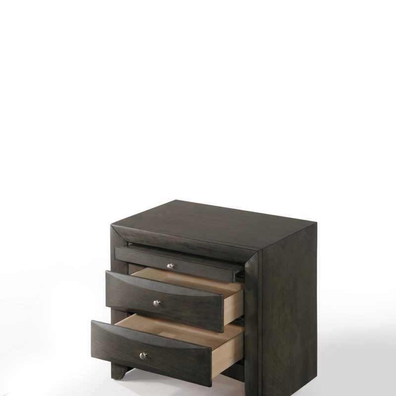 Table de chevet Ireland Oak Grey Finish