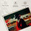 Ethnique africain en rouge sur toile-1411827418