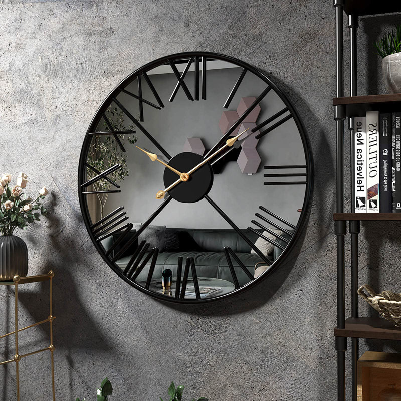 Bertsche Metal Wall Clock