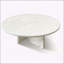 Marble Coffee Table, Small Living Room Accent, Genuine Stone-347605833-347605834