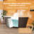 67" x 30" Freestanding Soaking Acrylic Bathtub Contemporary Adjustable Stand Alone Tub Oval Shape-96383276